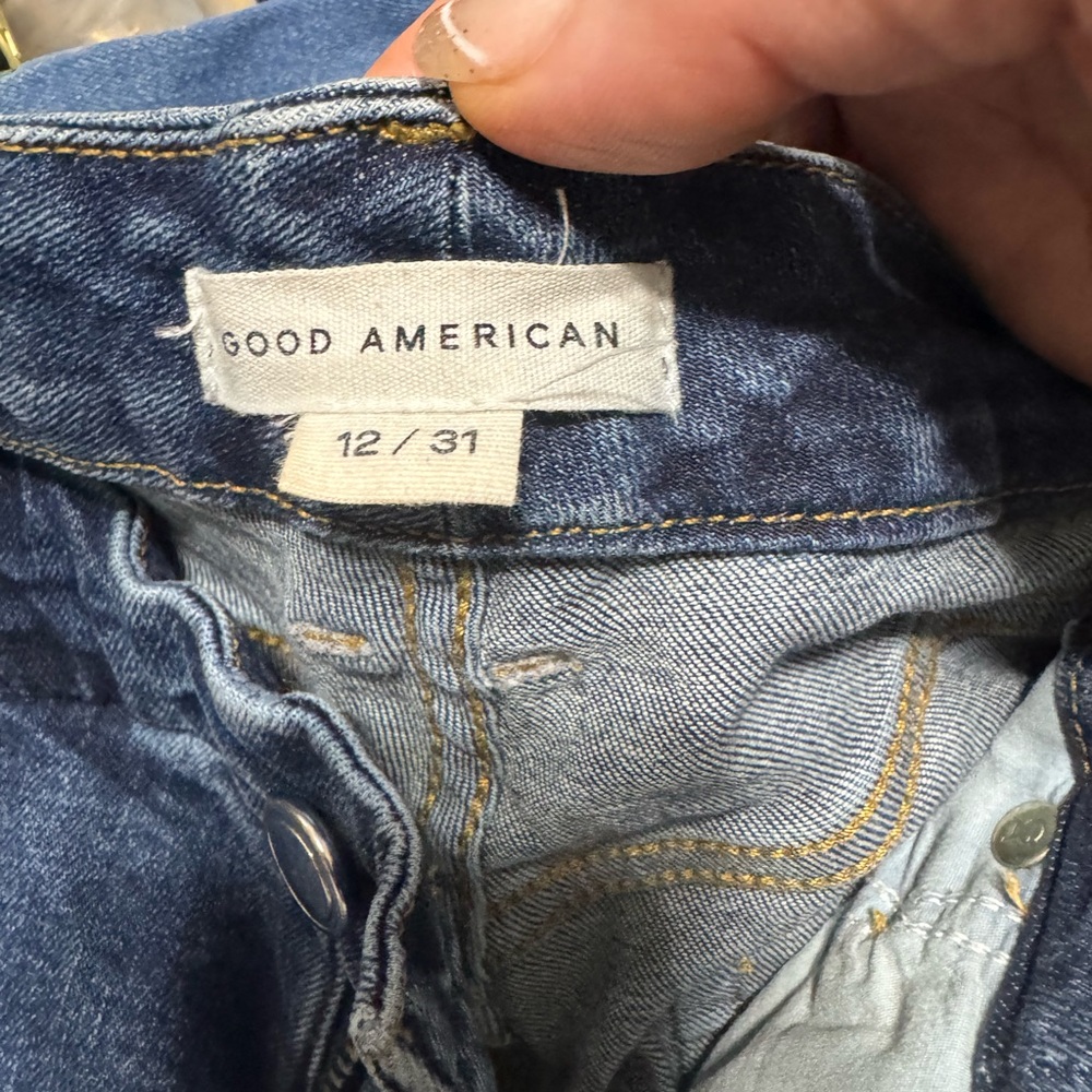 Good American Dark Blue Skinny Jeans - Picture 3 of 4